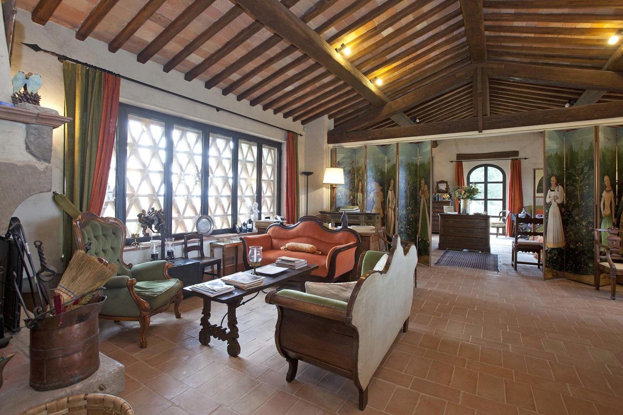 Podere Capitignano Borgo San Lorenzo Kamer foto
