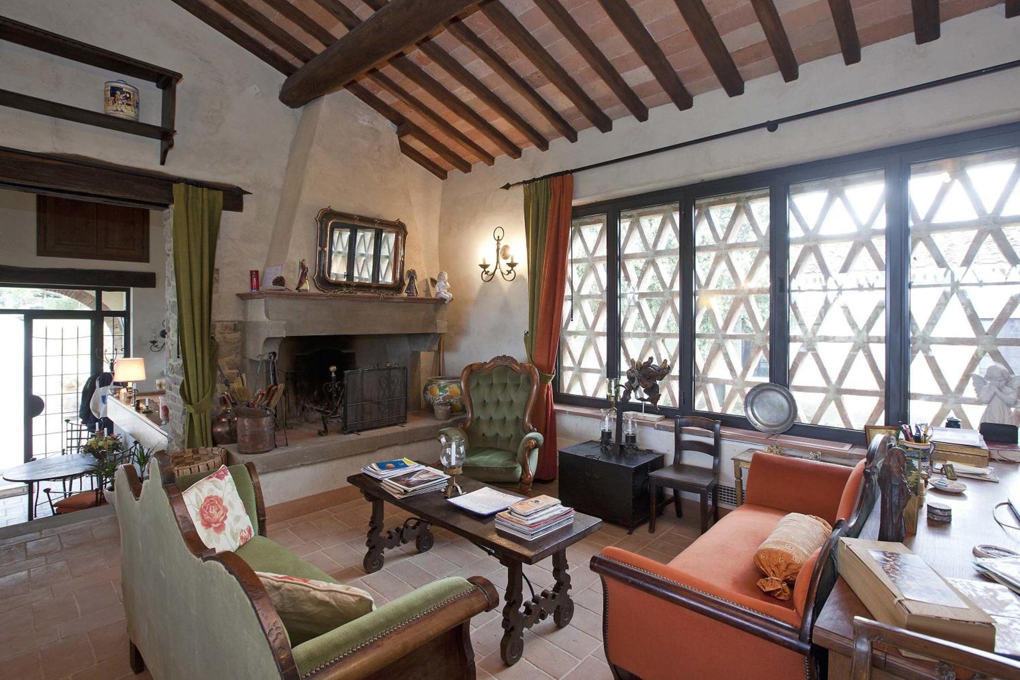 Podere Capitignano Borgo San Lorenzo Kamer foto